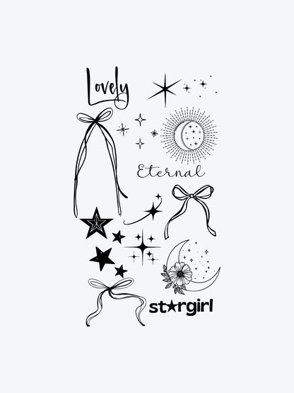 Stargirl Bundle(15 Tattoos) temporary tattoo