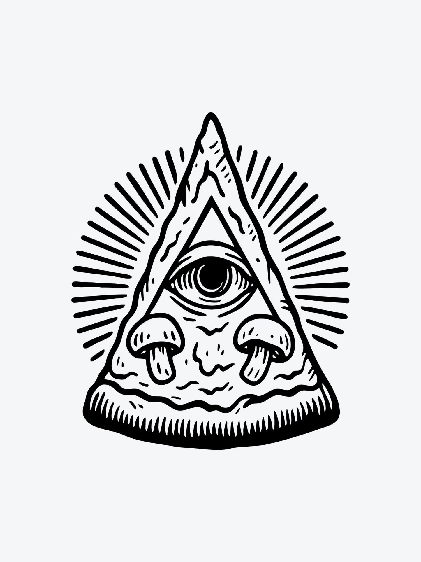 Pizzanati temporary tattoo