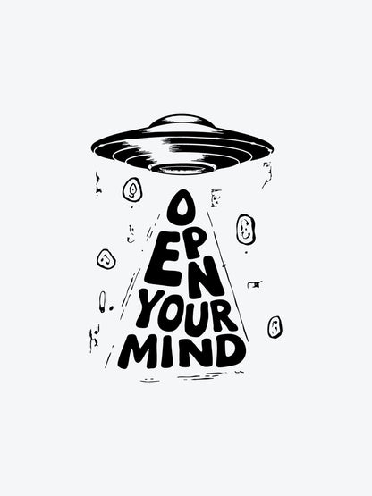 Open Your Mind by Mr.B temporary tattoo