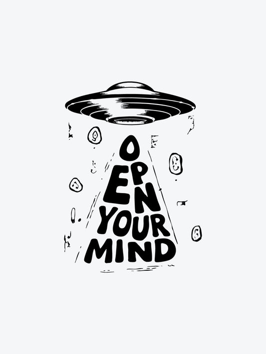 Open Your Mind by Mr.B temporary tattoo