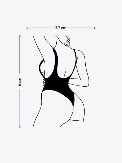 Beach Feelings temporary tattoo