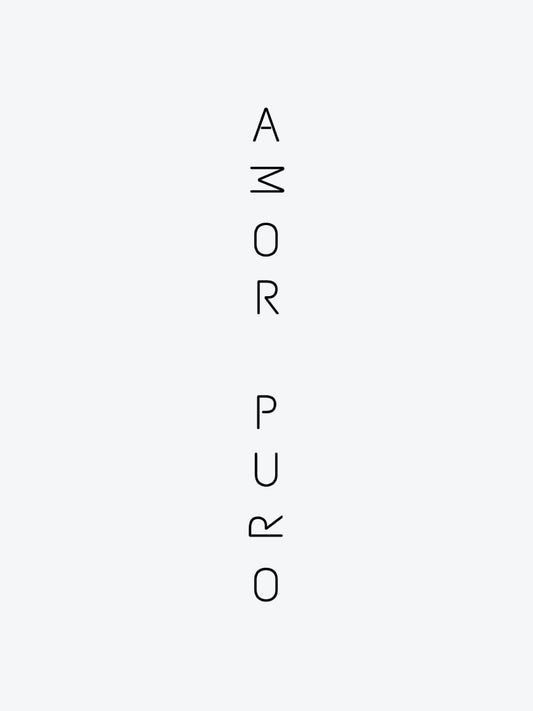 Amor Puro temporary tattoo