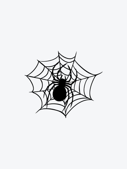 Spider Web temporary tattoo