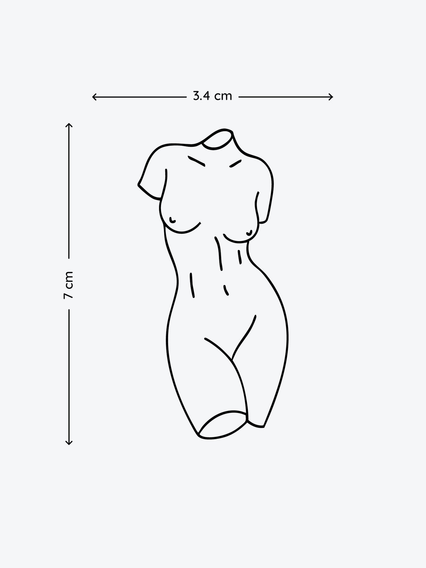 Body temporary tattoo