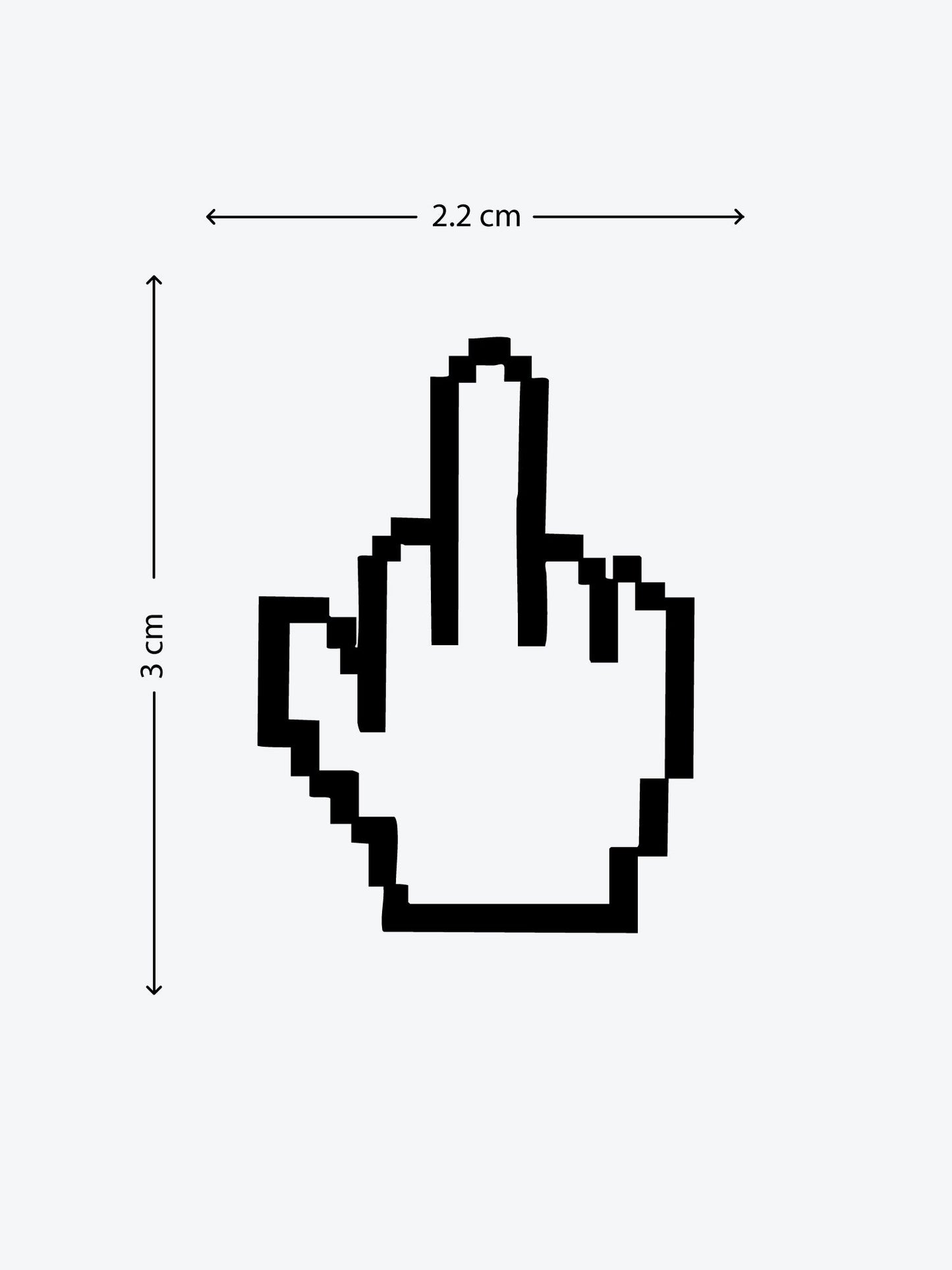 Ctrl+F You temporary tattoo
