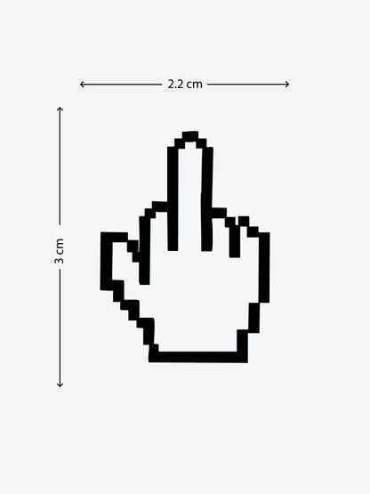 Ctrl+F You temporary tattoo