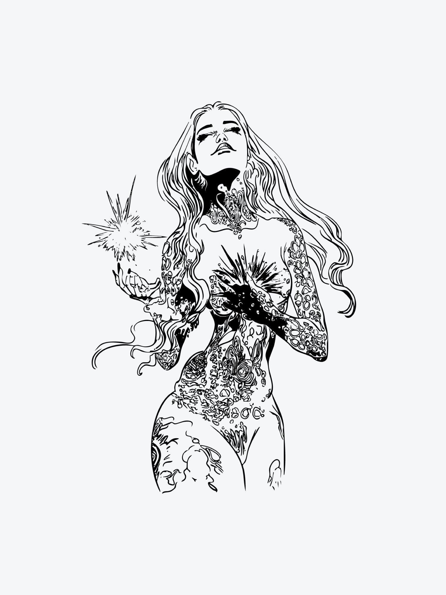 Power of a Woman temporary tattoo