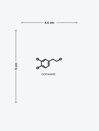Dopamine temporary tattoo