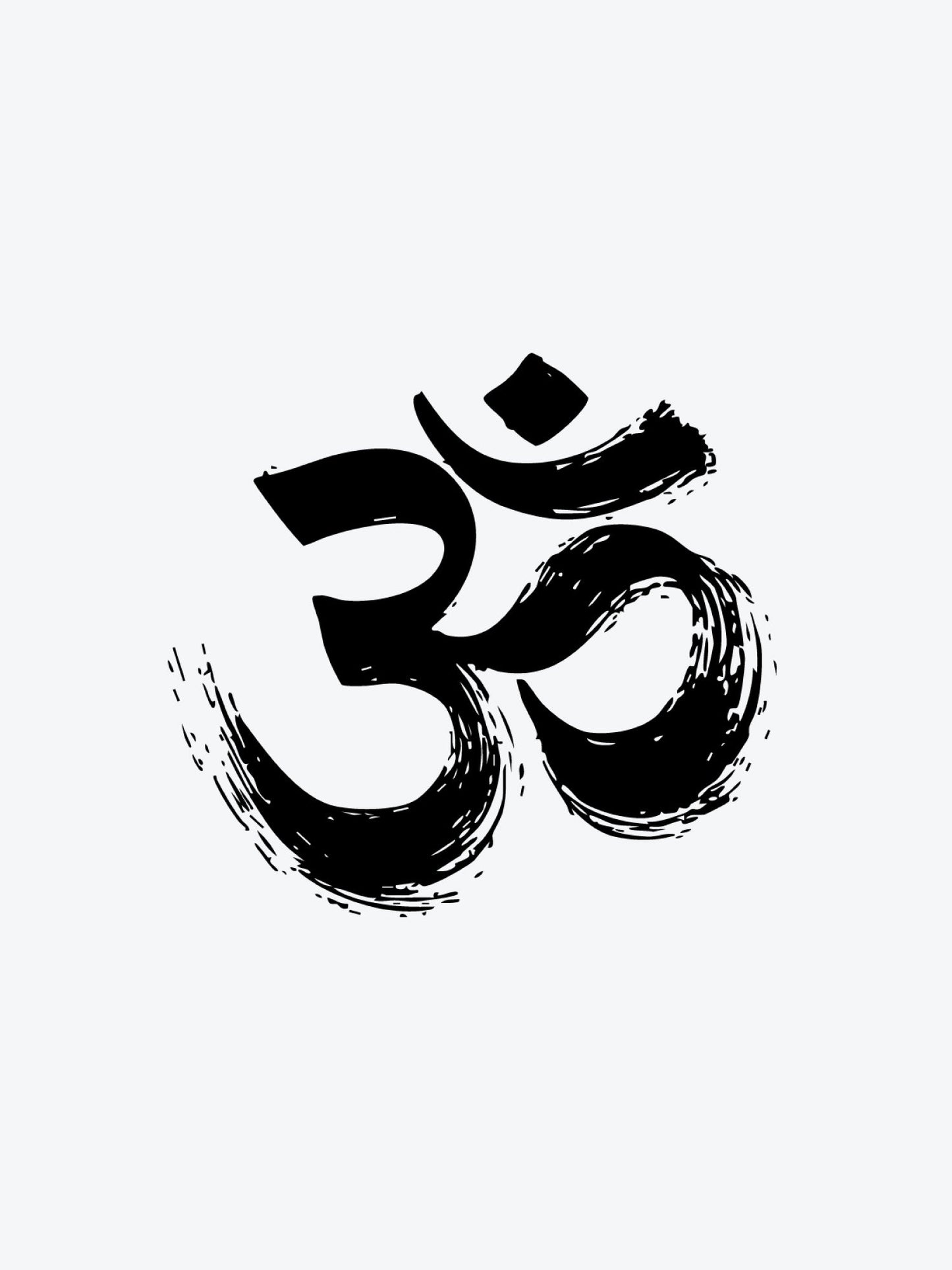 Echo of Om temporary tattoo