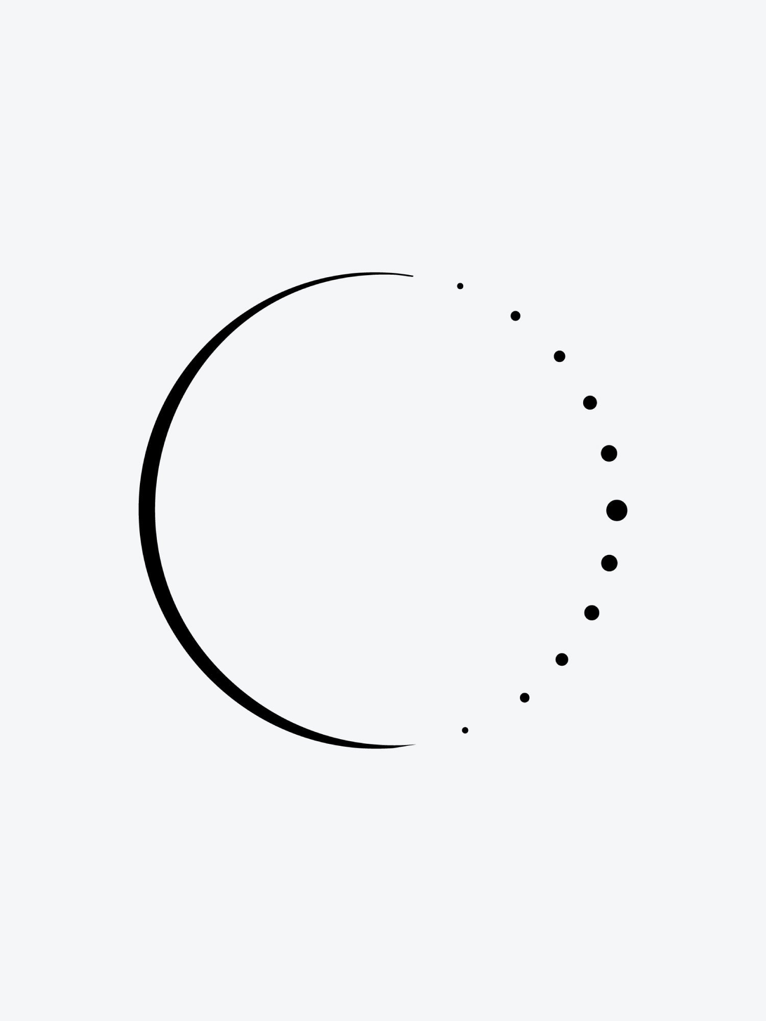 Cosmic Pulse temporary tattoo