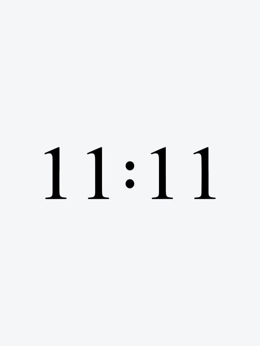 Eleven Eleven temporary tattoo