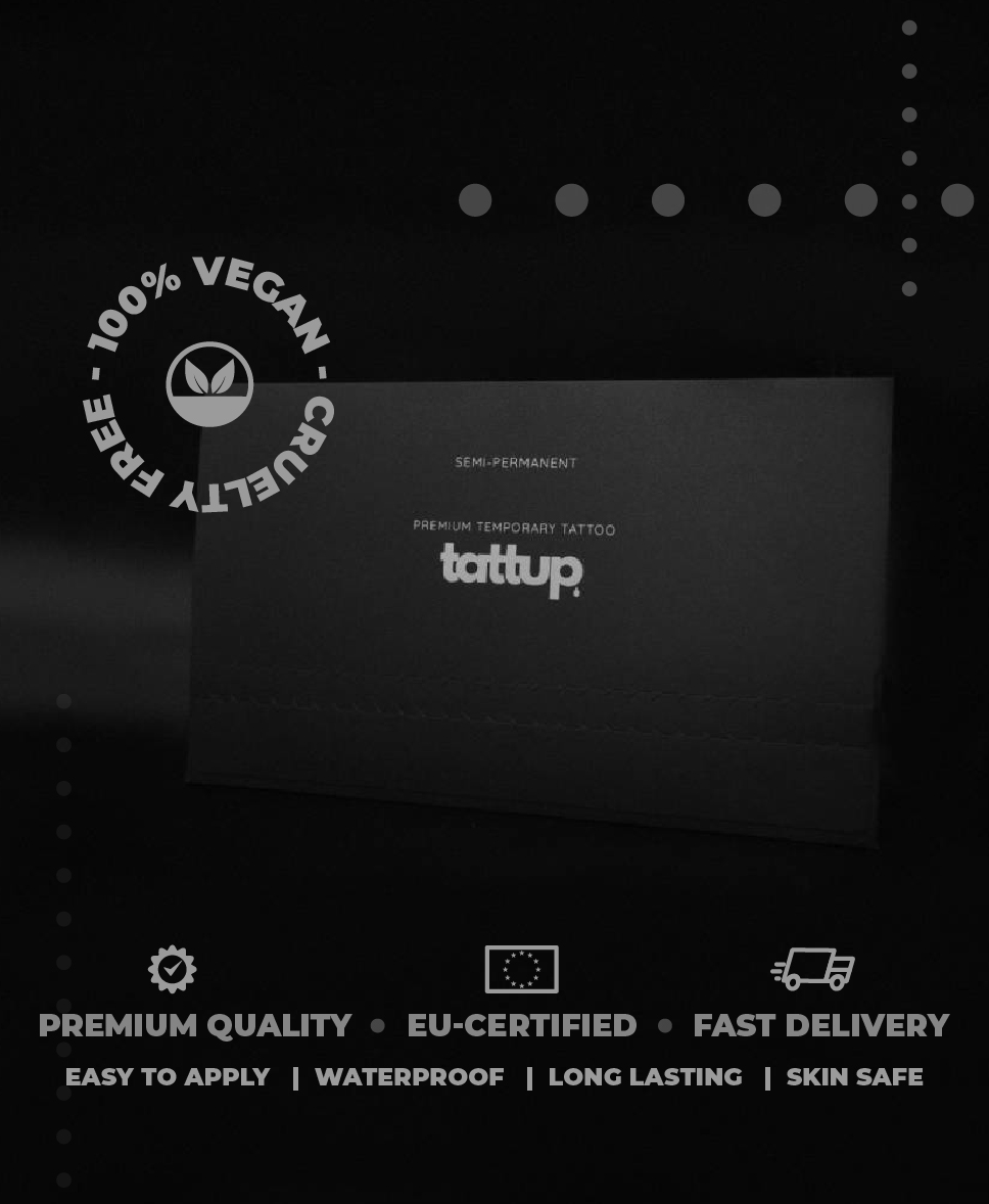 Angel Wings temporary tattoo