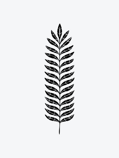 Big Leaf temporary tattoo