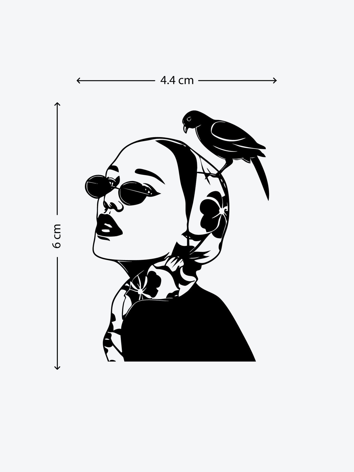 Ladybird temporary tattoo
