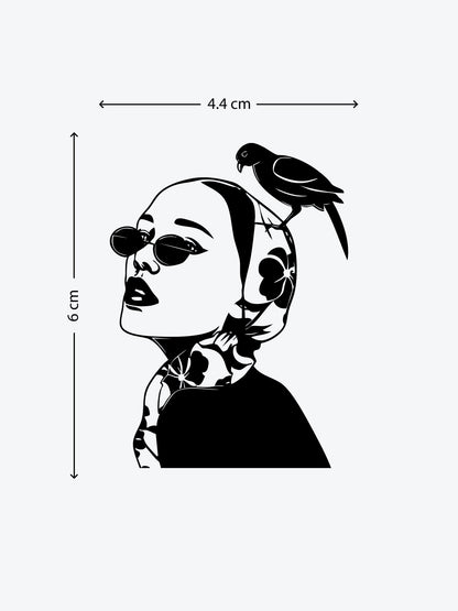 Ladybird temporary tattoo