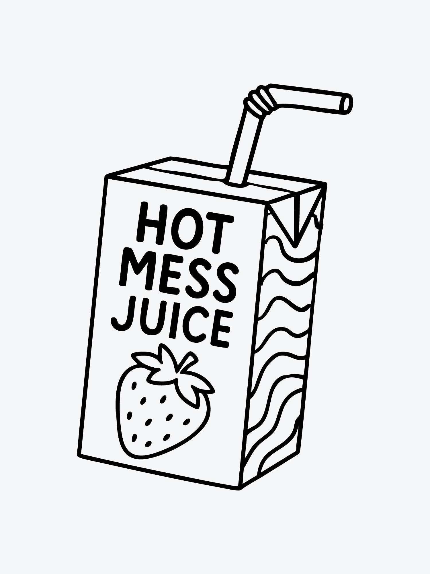 Dumb Bitch Juice temporary tattoo
