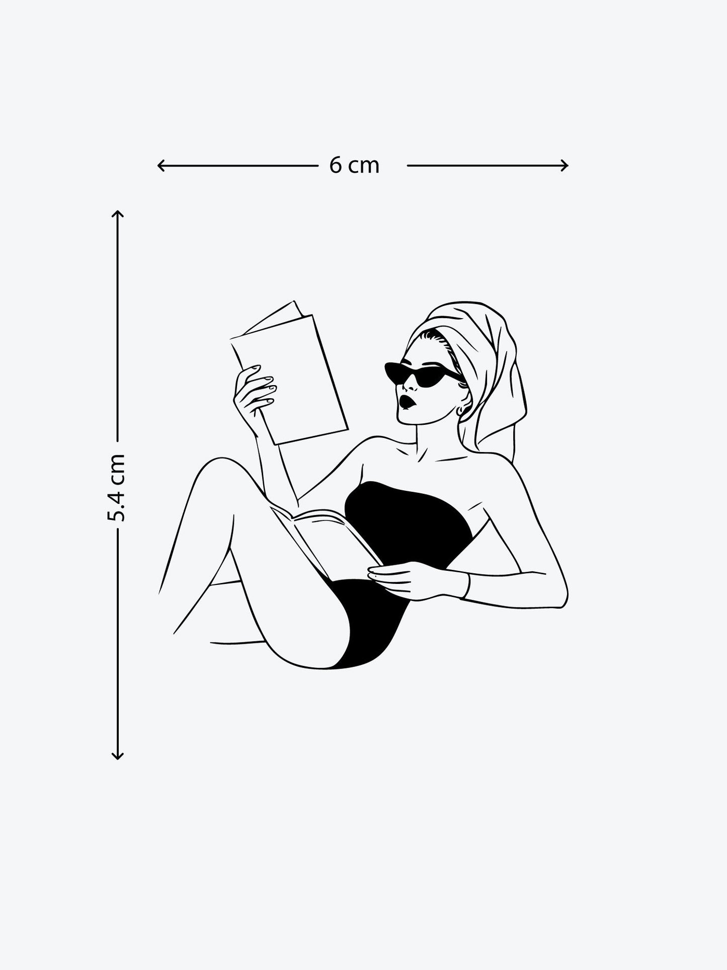 Im A Bitch Im A Boss temporary tattoo