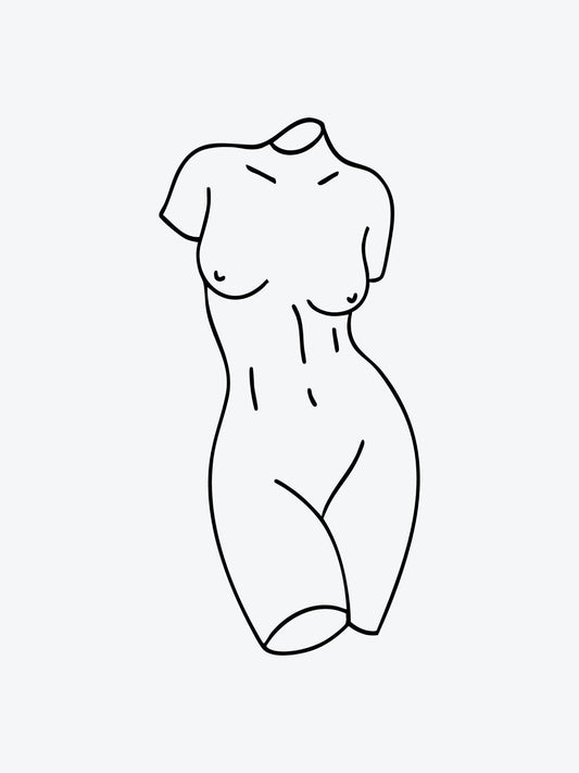 Body temporary tattoo