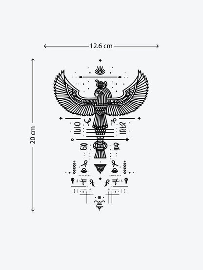 Pure Egypt temporary tattoo