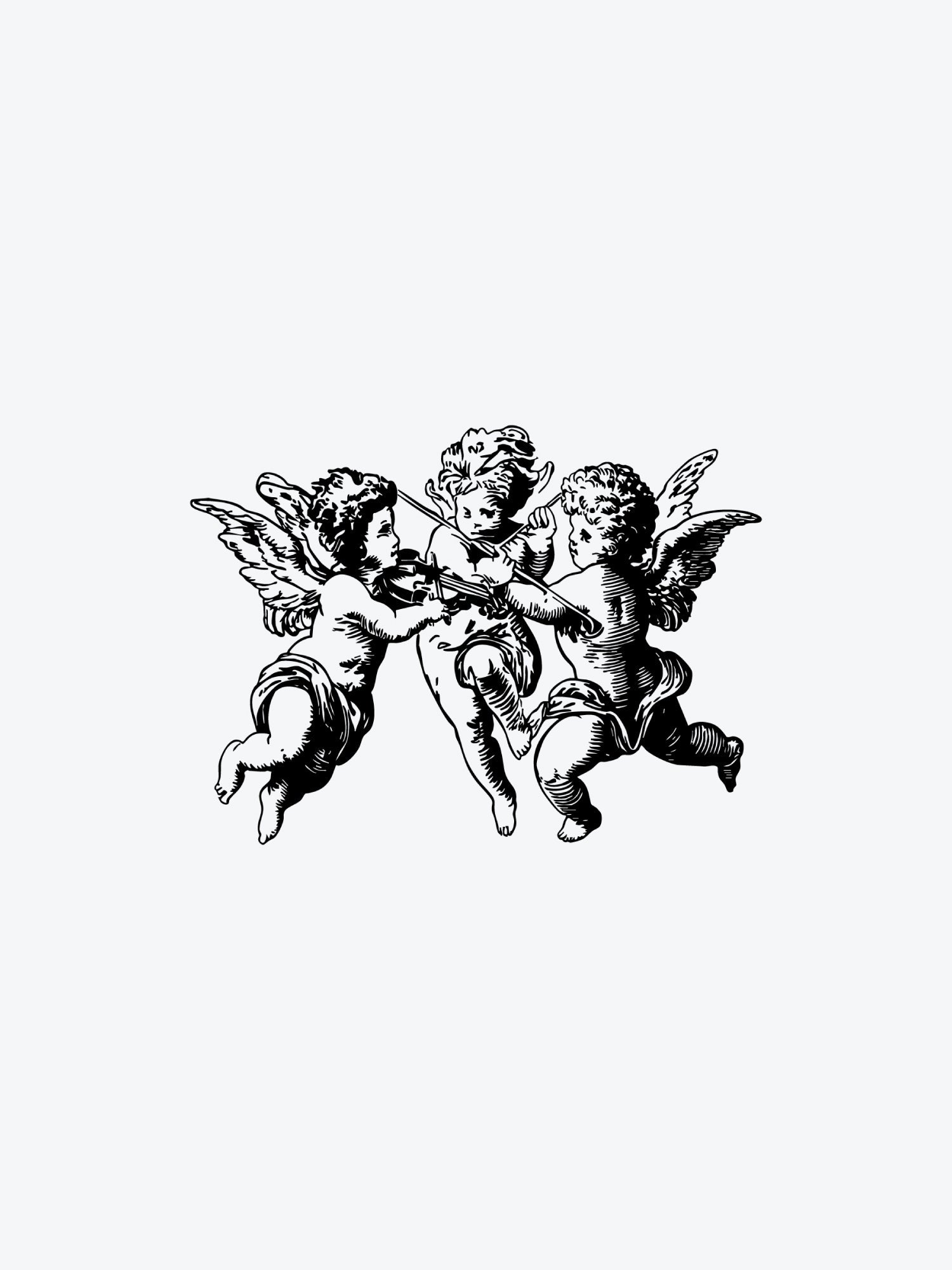 Angel Symphonie temporary tattoo