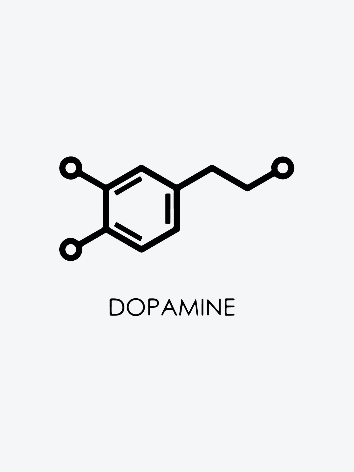 Dopamine temporary tattoo