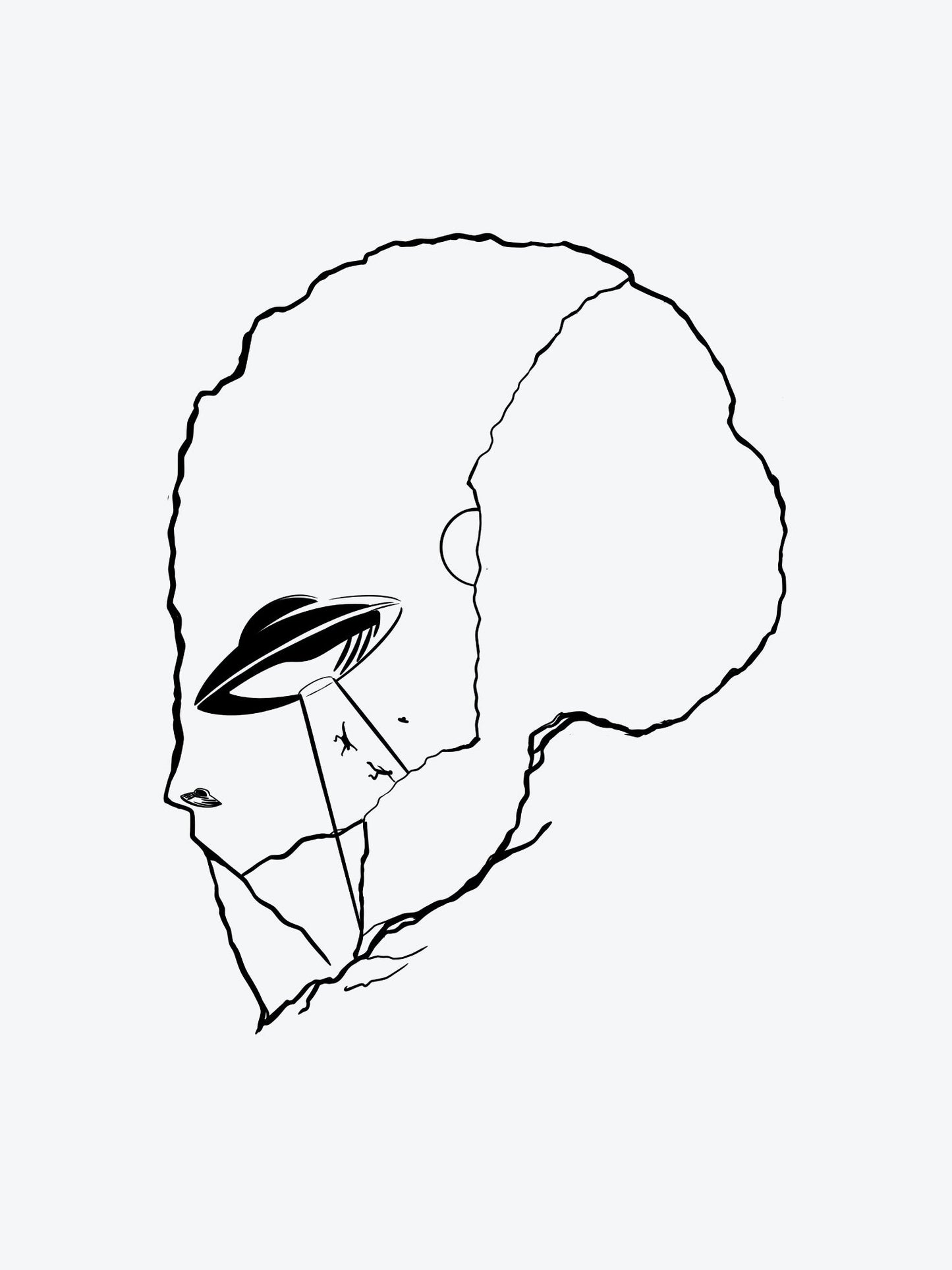 Beauty From Beyond by Mr B temporary tattoo