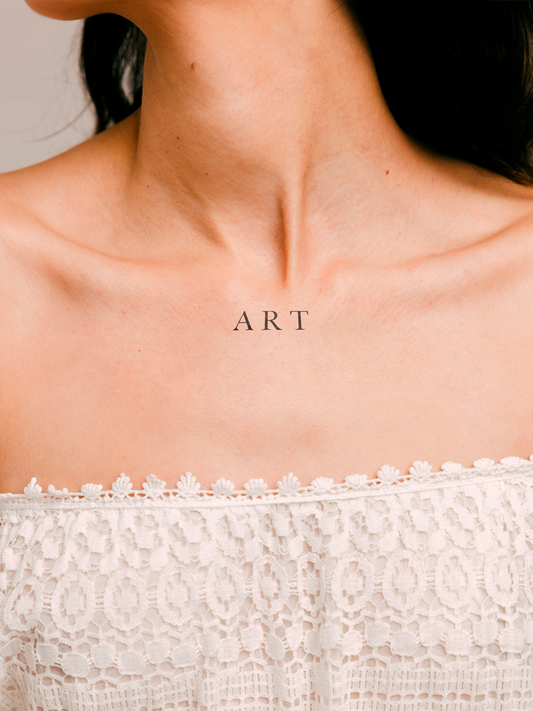 Art temporary tattoo