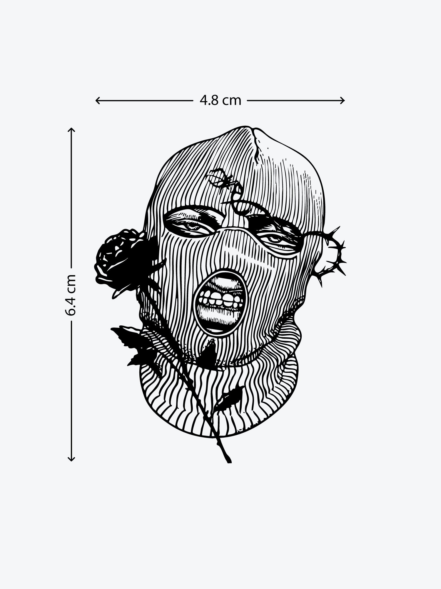 Bad Romance temporary tattoo