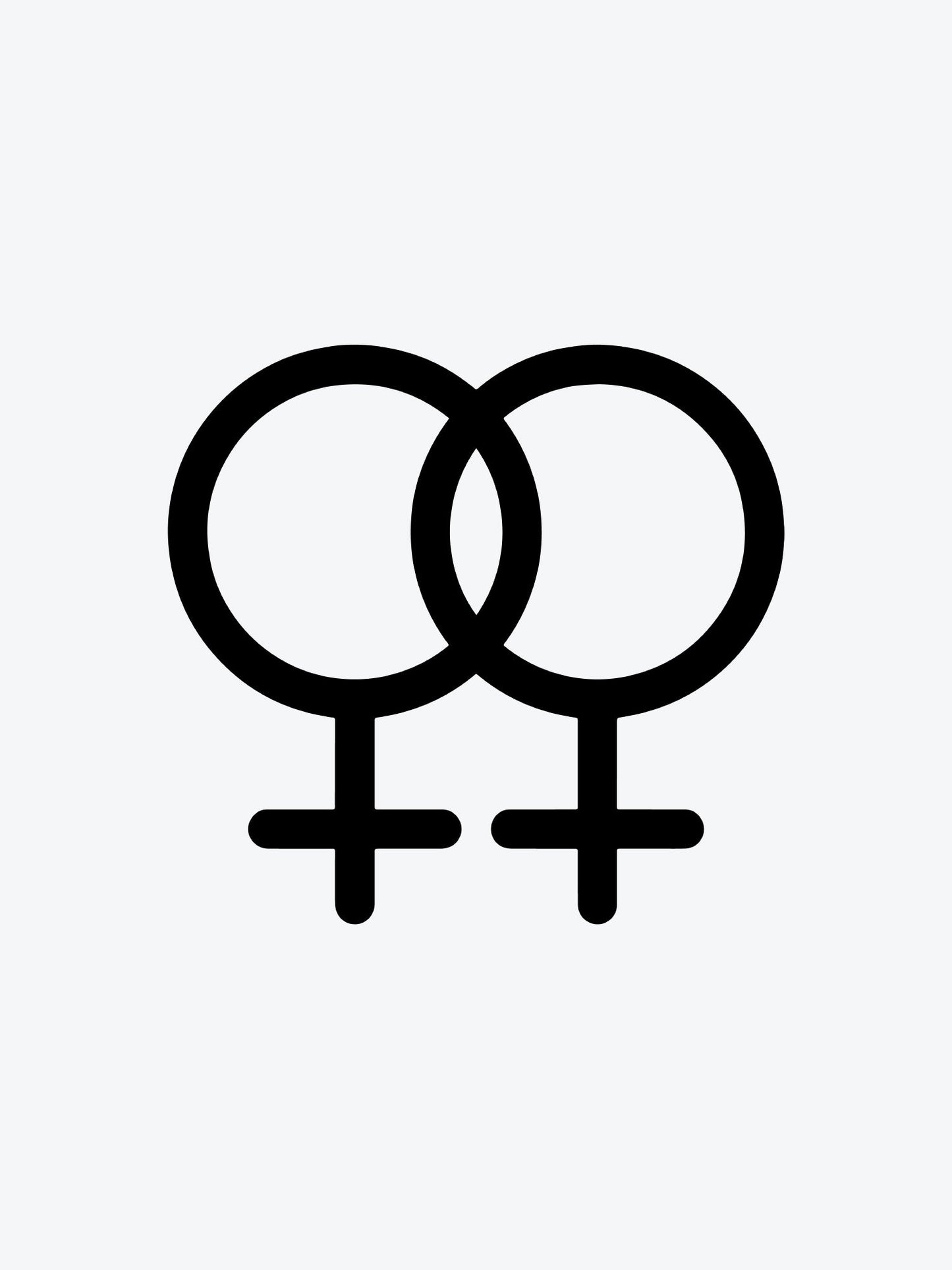 Gender Fusion temporary tattoo