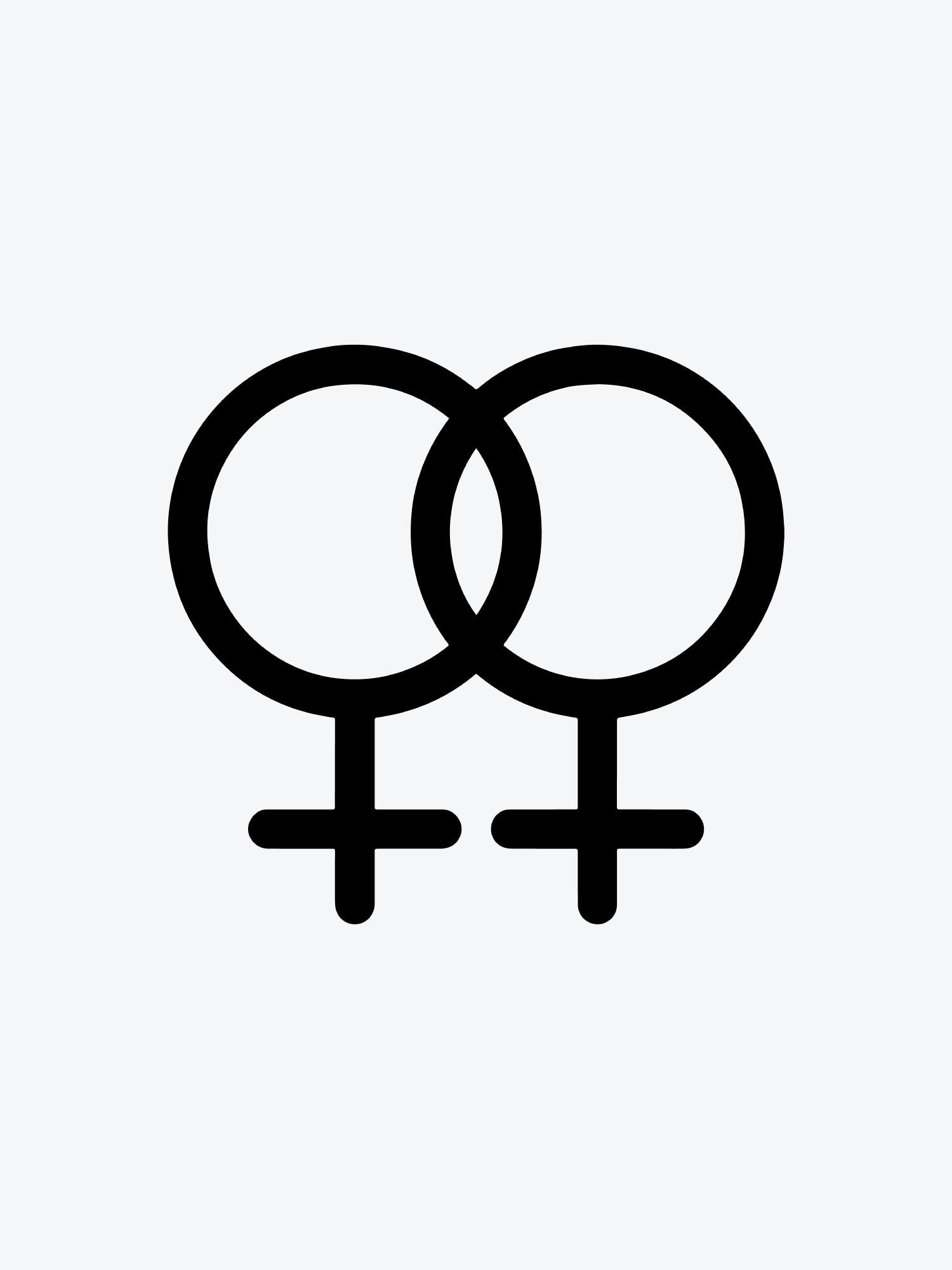 Gender Fusion temporary tattoo