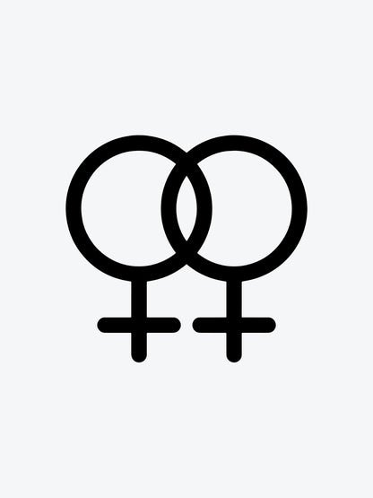 Gender Fusion temporary tattoo