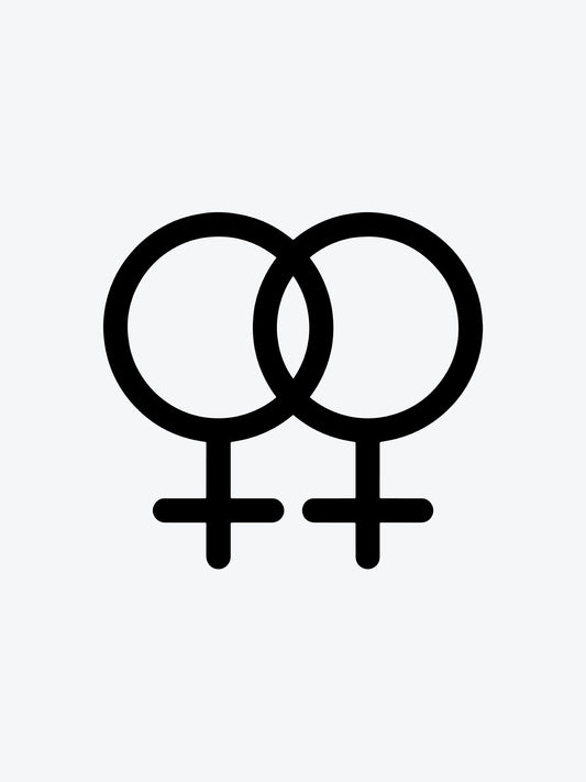Gender Fusion temporary tattoo