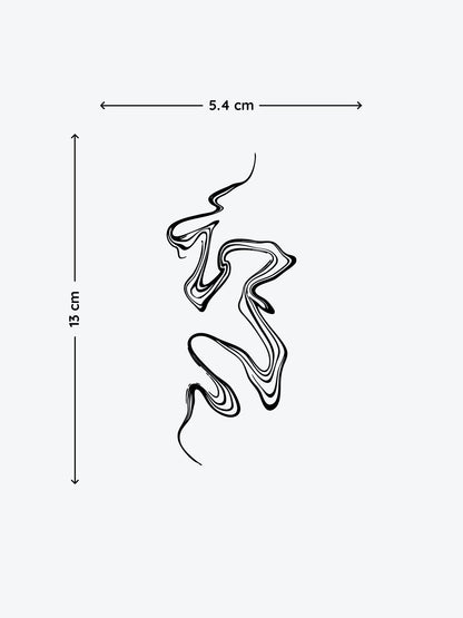 Lines2.0 temporary tattoo