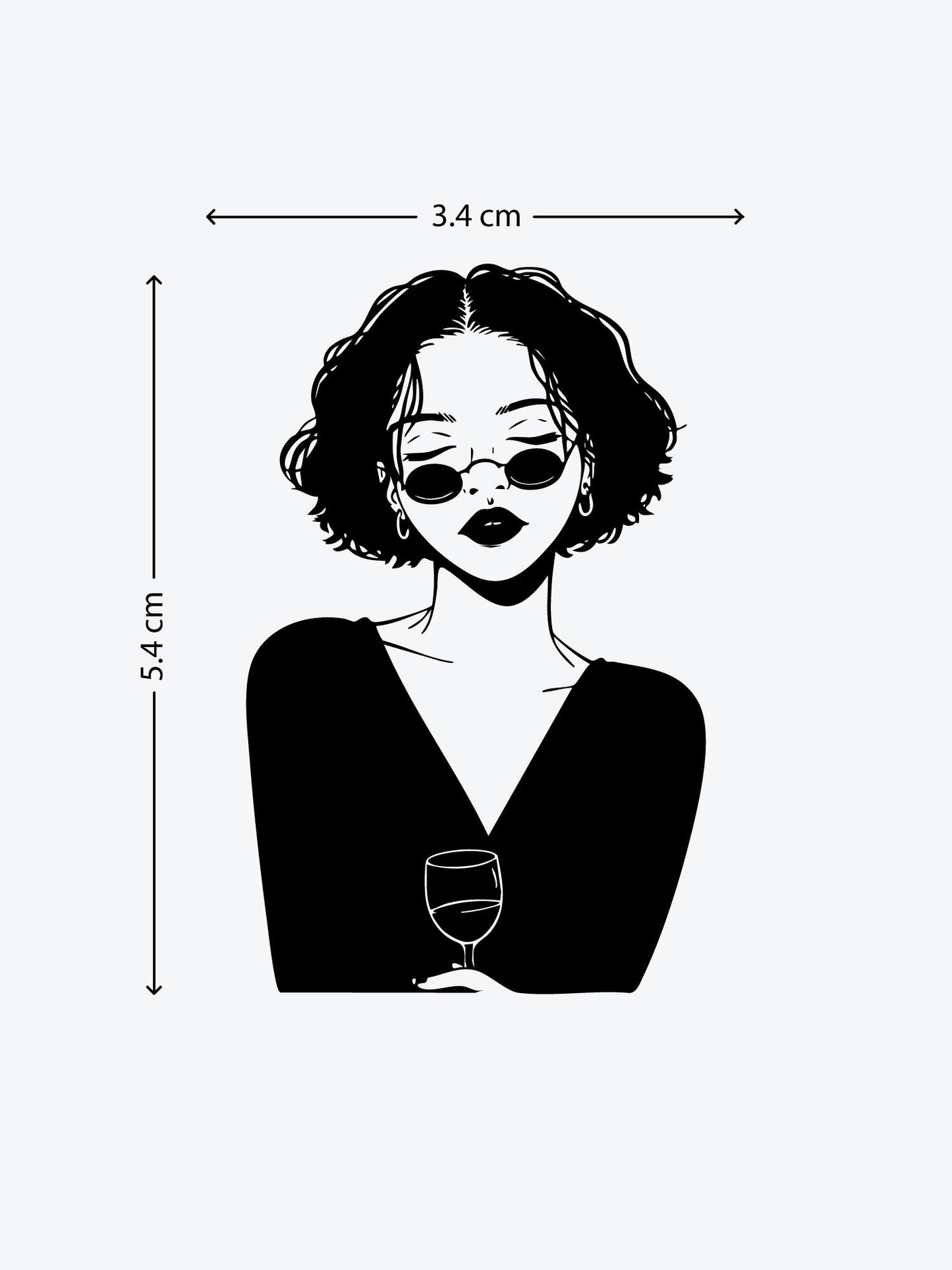 Its not Wine temporary tattoo