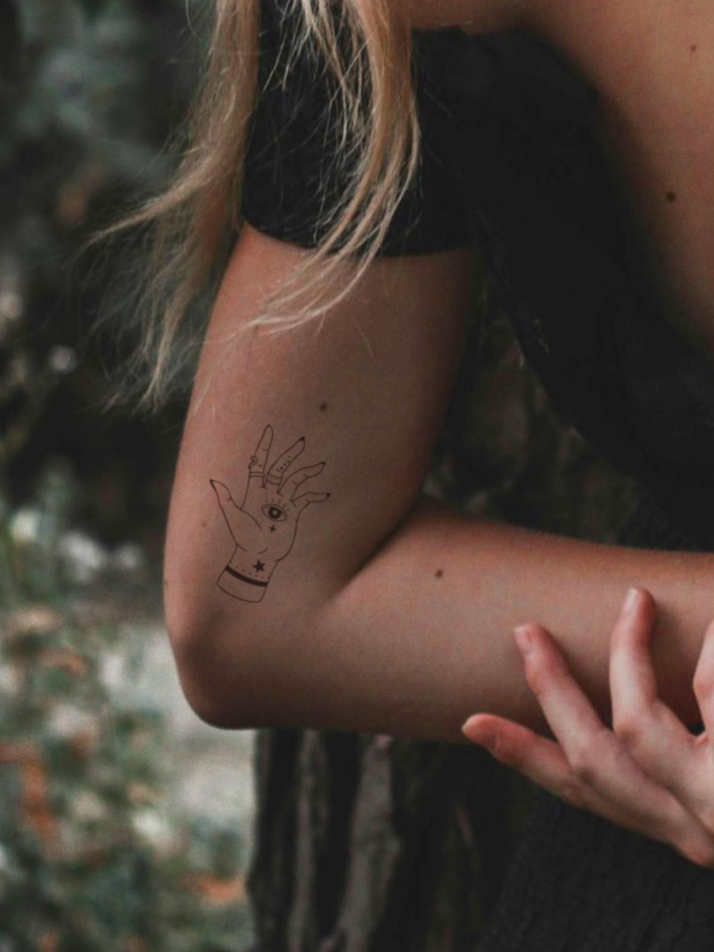 Magic Hand temporary tattoo