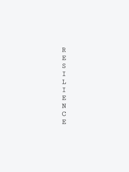 Resilience temporary tattoo