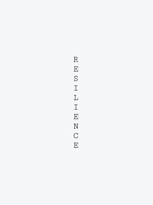 Resilience temporary tattoo