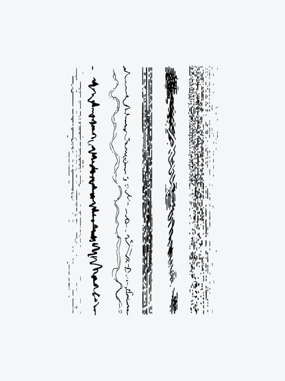 Asemic Armband temporary tattoo