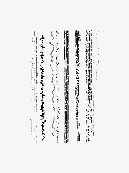 Asemic Armband temporary tattoo