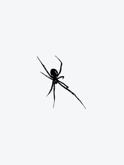 Spider Modern temporary tattoo