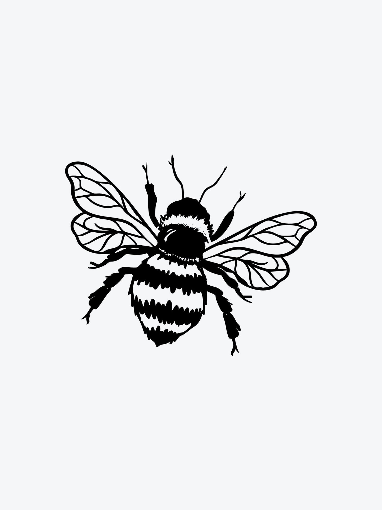 Bee temporary tattoo