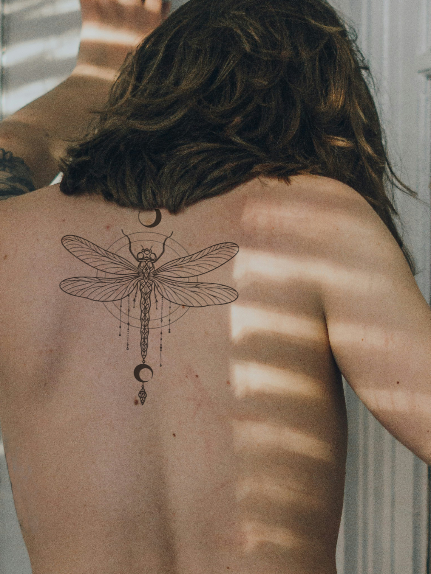 Dragonfly Artwork temporary tattoo