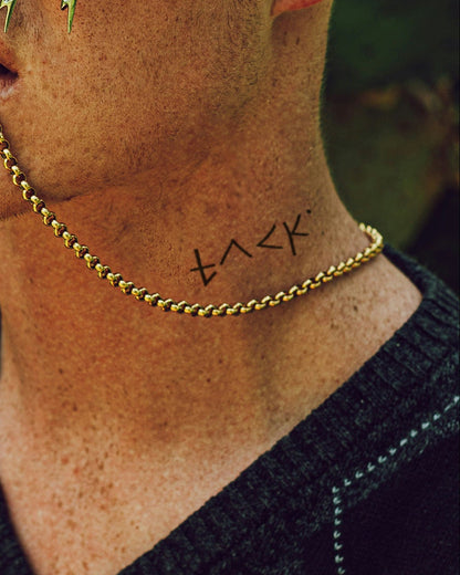 Fluck temporary tattoo