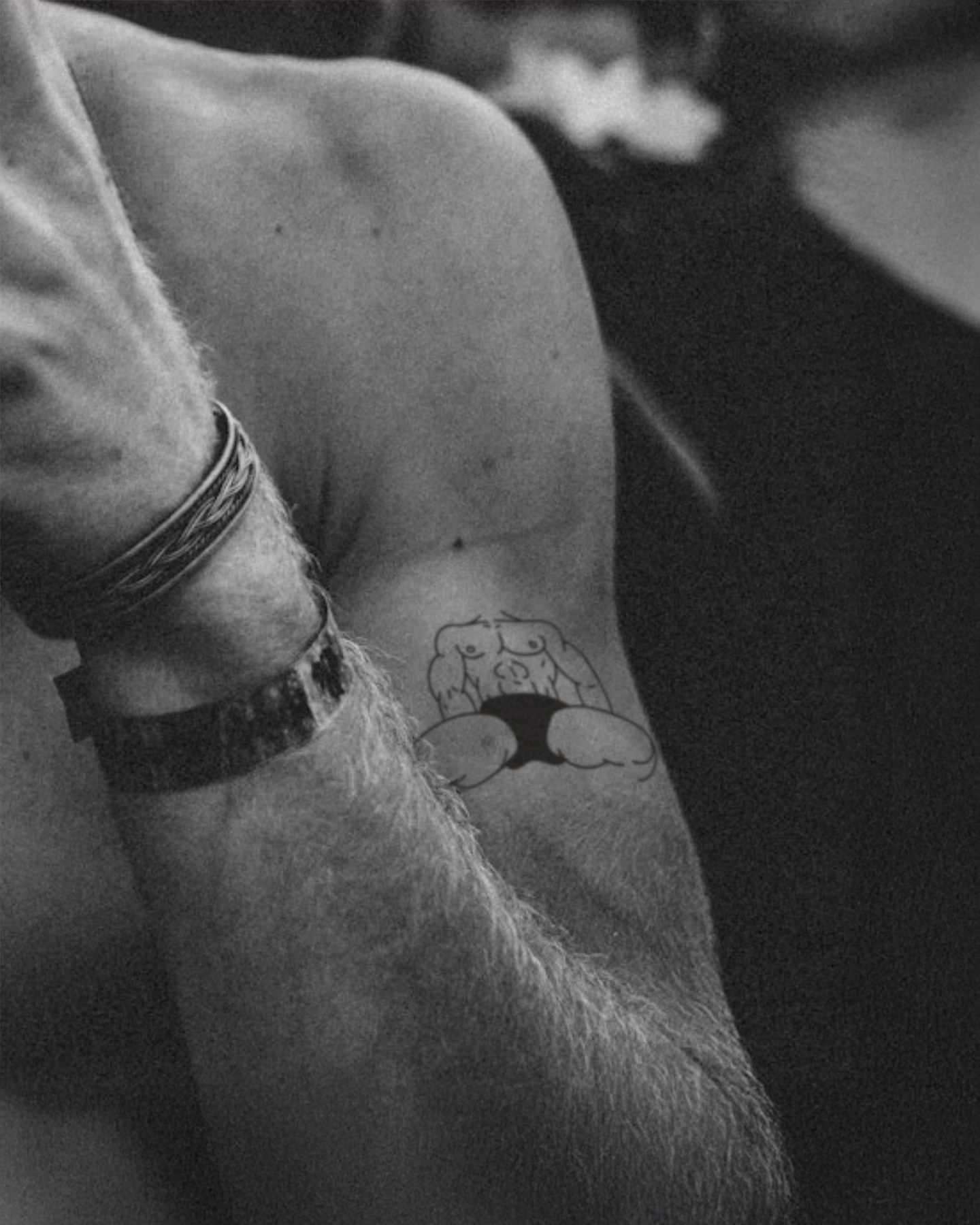 Hard Rest temporary tattoo