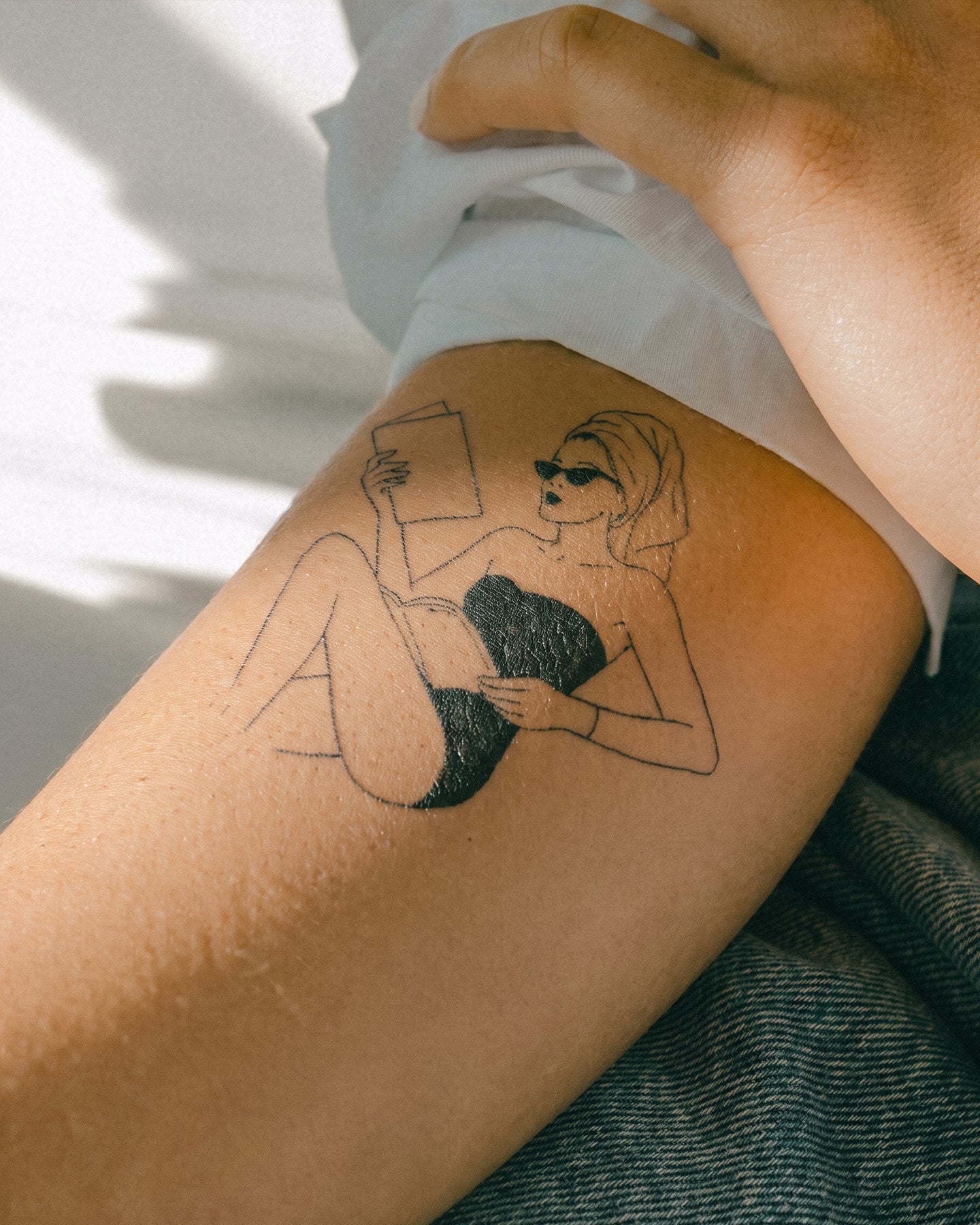 Im A Bitch Im A Boss temporary tattoo