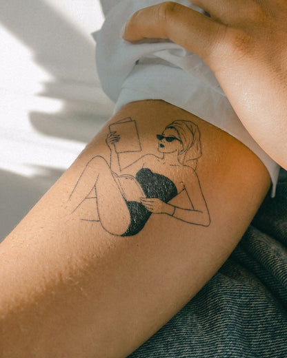 Im A Bitch Im A Boss temporary tattoo