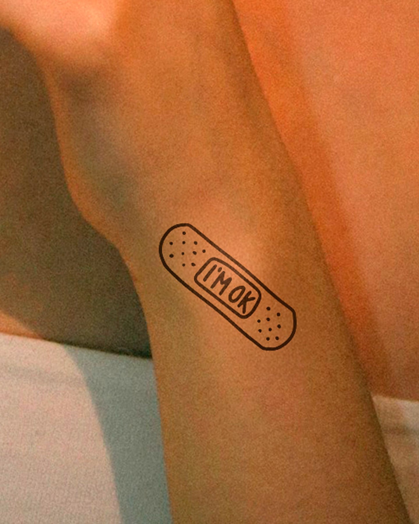Im Okay temporary tattoo