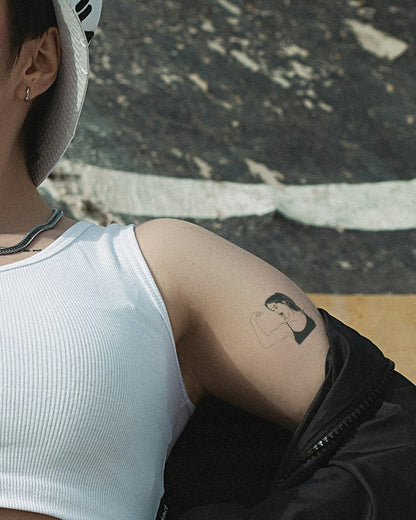 Inner Force temporary tattoo