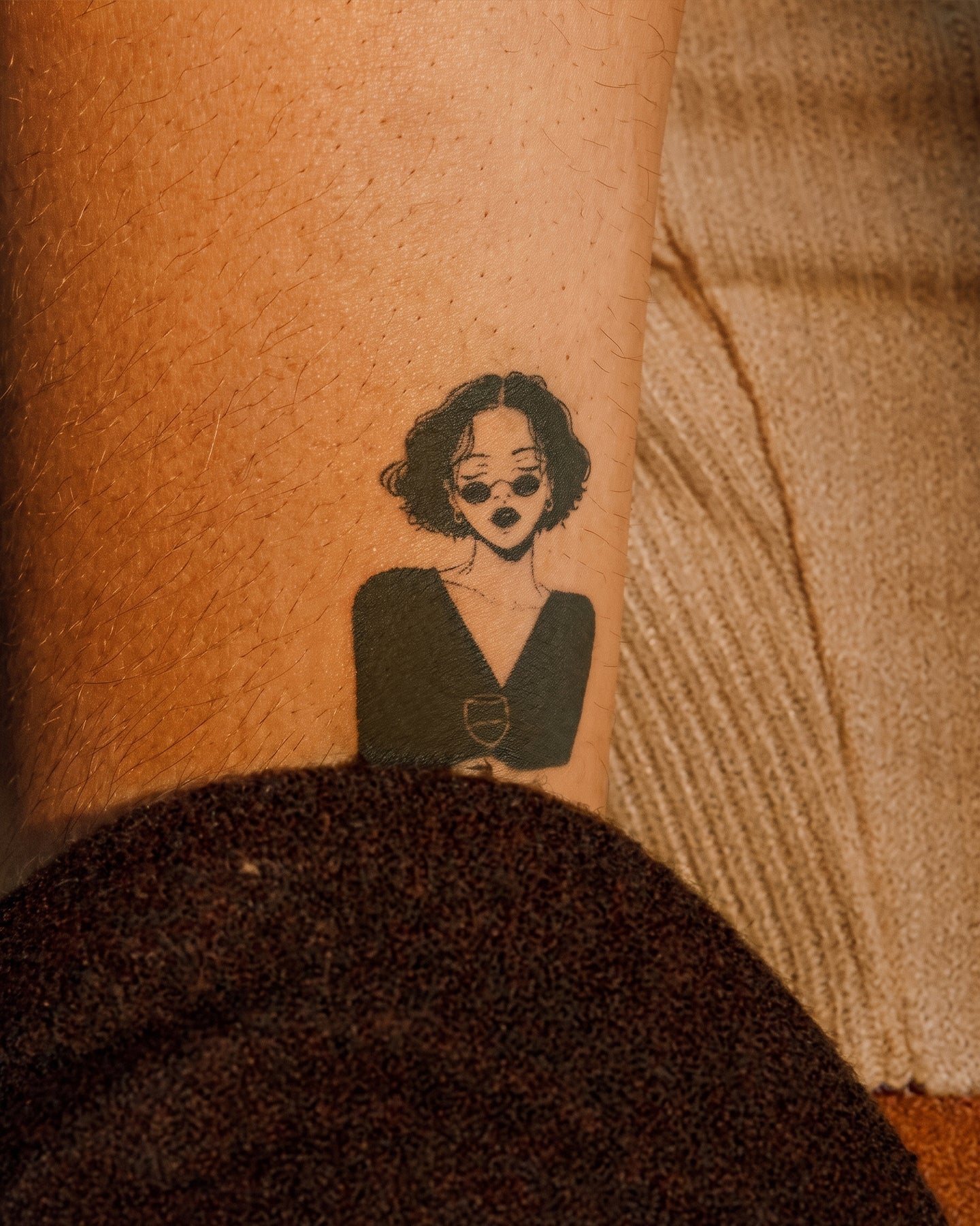 Its not Wine temporary tattoo