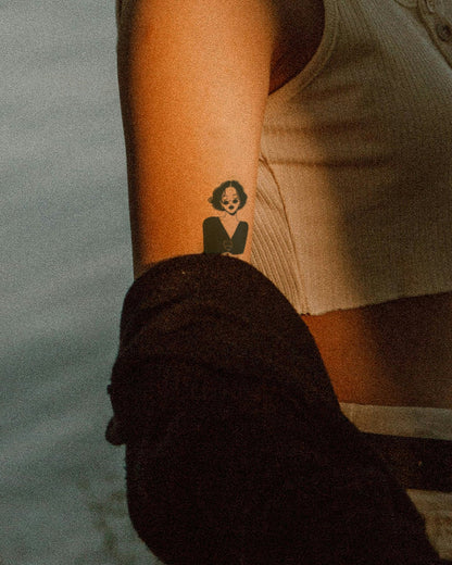 Its not Wine temporary tattoo